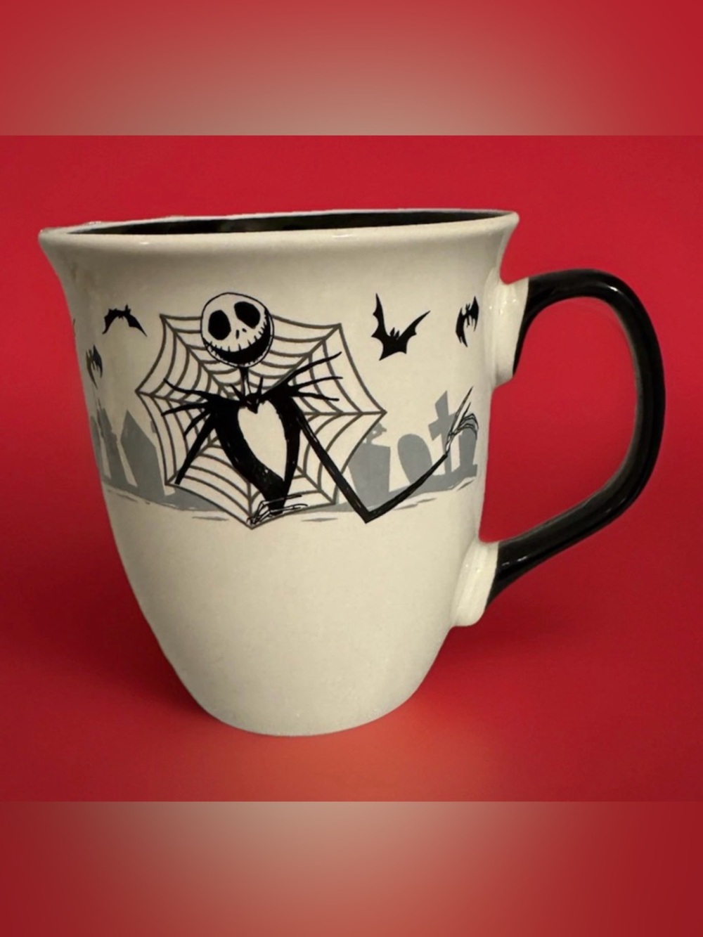 Disney Zak! Nightmare Before Christmas 15oz Coffee/Tea Cup Jack, Sally, & Zero